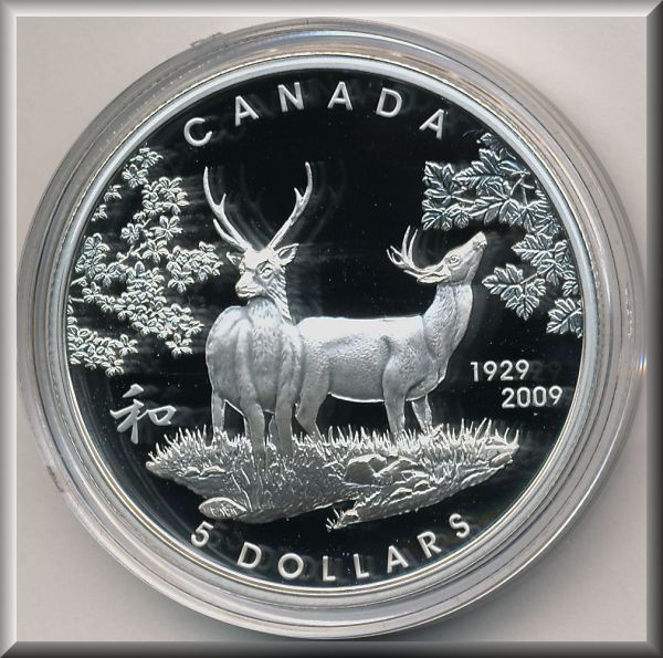 Commems-Collection-Canadian:-2009-Japan---Canada-Proof-Set