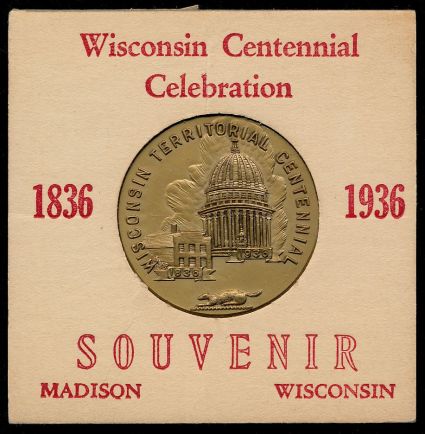 Commems-Collection-Classic:-1936-Wisconsin-Territorial-Centennial
