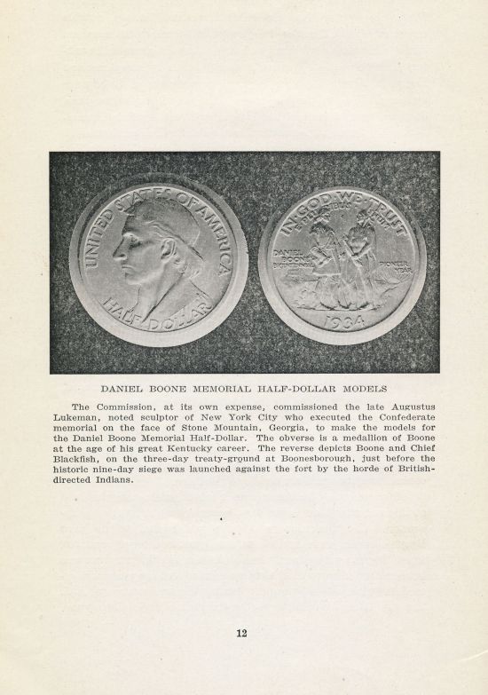 Commems-Collection-Classic:-1935-Boone-Birth-Bicentennial---Sm-Date