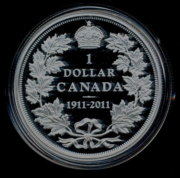 Commems-Collection-Canadian:-2011-Special-Edition-Silver-Dollar