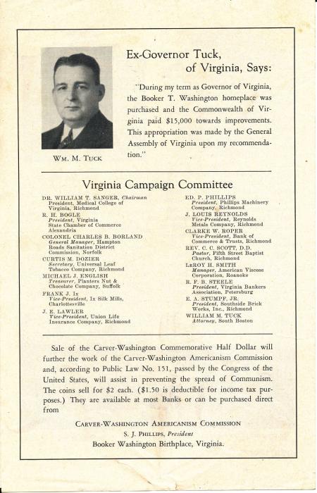 Commems-Collection-Classic:-1951-54-George-Washington-Carver-Booker-T-Washington