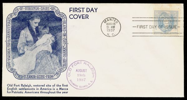 Commems-Collection-Classic:-1937-Roanoke-Colony---Ephemera