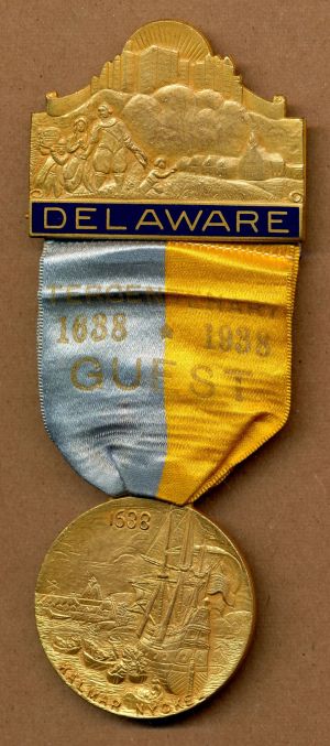 Commems-Collection-Classic:-1936-Delaware-Tercentenary---Cousin-#2