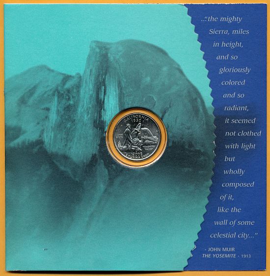 Commems-Collection-Modern:-2005-California-Statehood-Quarter