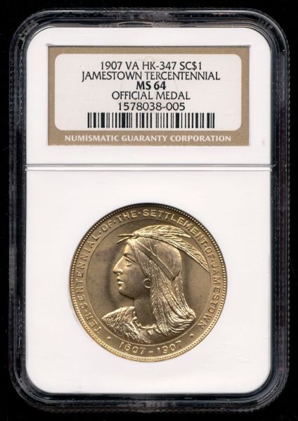 Commems-Collection-Classic:-1907-Jamestown-Exposition