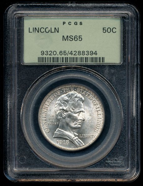 Commems-Collection-Classic:-1918-Illinois-Statehood-Centennial---Lincoln's-Portrait