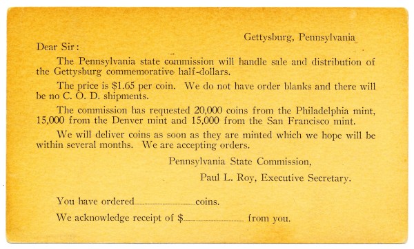 Commems-Collection-Classic:-1936-Gettysburg-Ephemera-II