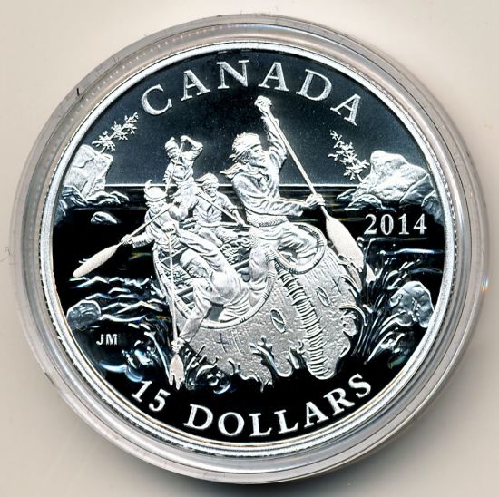 Commems-Collection-Canadian:-2014-Exploring-Canada---Voyageurs