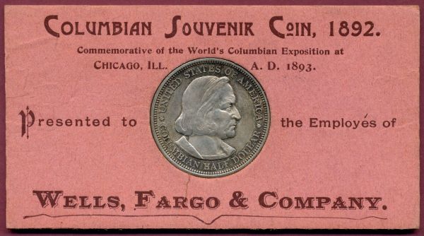 Commems-Collection-Classic:-1892-93-World's-Columbian-Exposition-&-Wells-Fargo