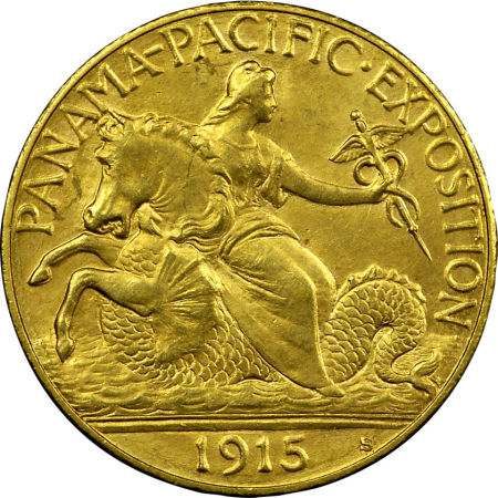 Commems-Collection-Classic:-1915-Panama-Pacific-International-Exposition---Misuse-Of-Mythology?