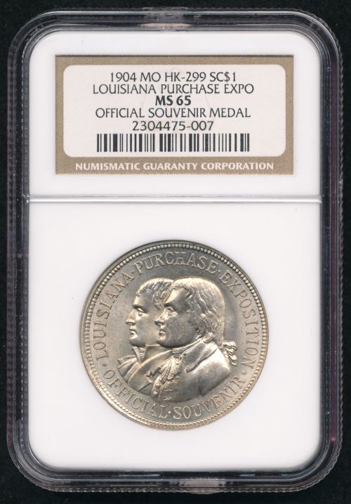 Commems-Collection-Classic:-1903/04-Louisiana-Purchase-Exposition---Medal