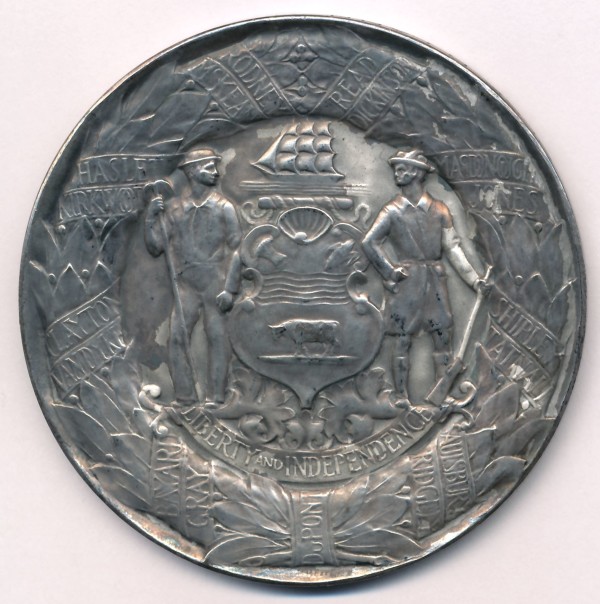 Commems-Collection-Classic:-1936-Delaware-Tercentenary---Cousin-#5-+-F-D-C