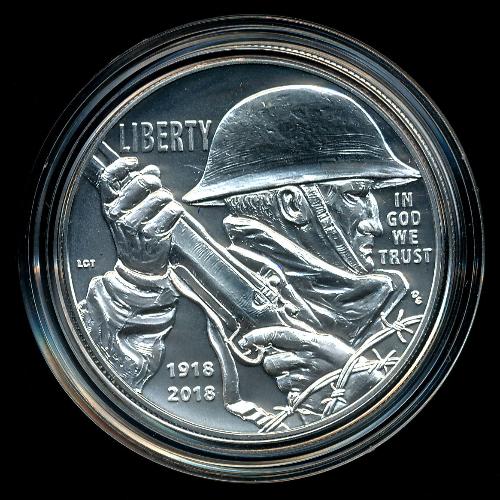 Commems-Collection-Modern:-World-War-I-Centennial-Coin-&-Currency-Set