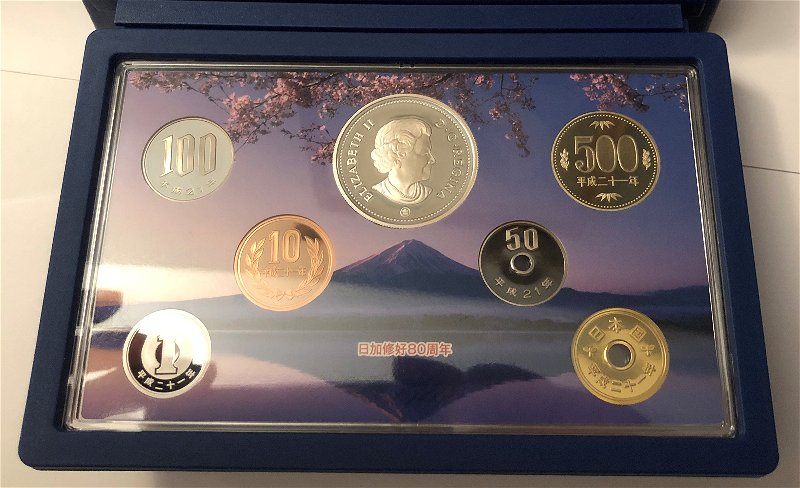 Commems-Collection-Canadian:-2009-Japan---Canada-Proof-Set