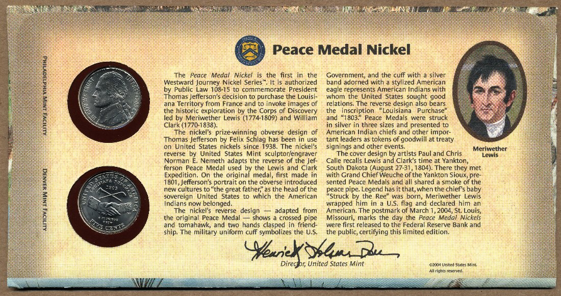 Commems-Collection-Modern:-2004-2005-Westward-Journey-Nickels