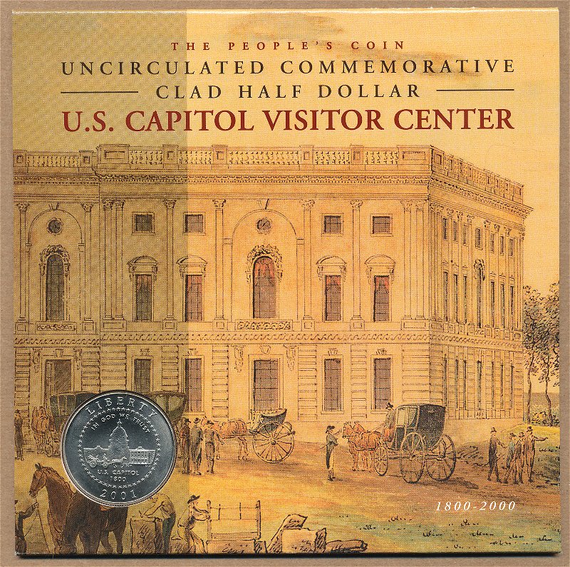 Commems-Collection-Modern:-2001-US-Capitol-Visitor-Center-Collector's-Set