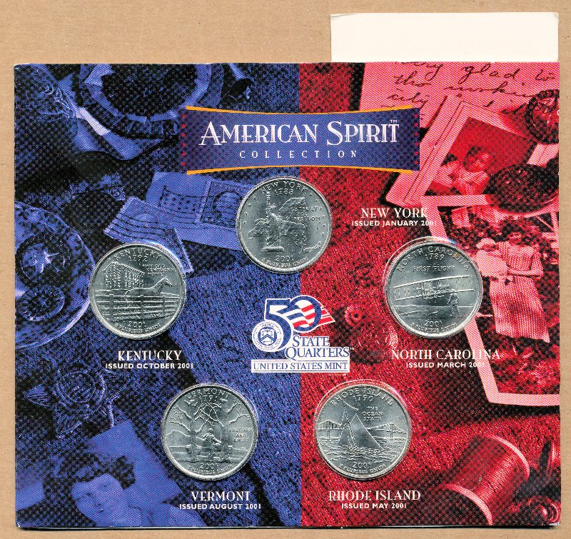 Commems-Collection-Modern:-Hallmark-And-The-Statehood-Quarters
