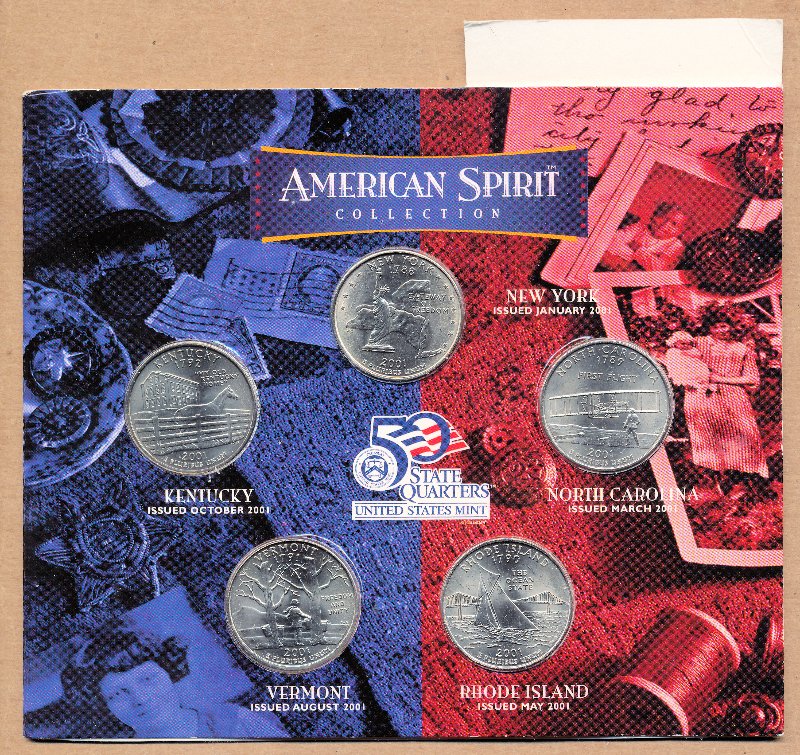 Commems-Collection-Modern:-Hallmark-And-The-Statehood-Quarters