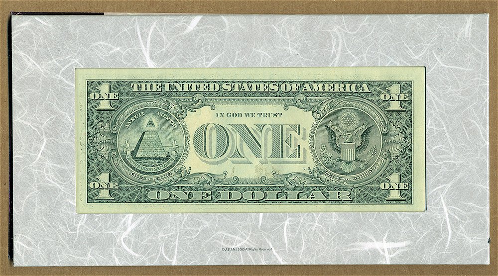 Commems-Collection-Modern:-2000-US-Millennium-Coinage-And-Currency-Set