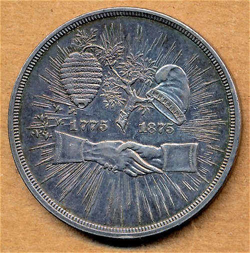 Commems-Collection-Medals:-1875-Mecklenburg-Declaration-Centennial