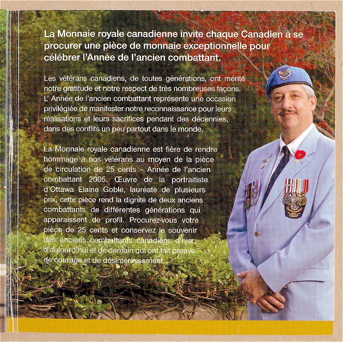 Commems-Collection-Canadian:-2005-Year-Of-The-Veteran-$10---Coin-1-Of-4