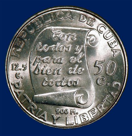 Commems-Collection-Medals:-1953-Jose-Marti-Birth-Centennial