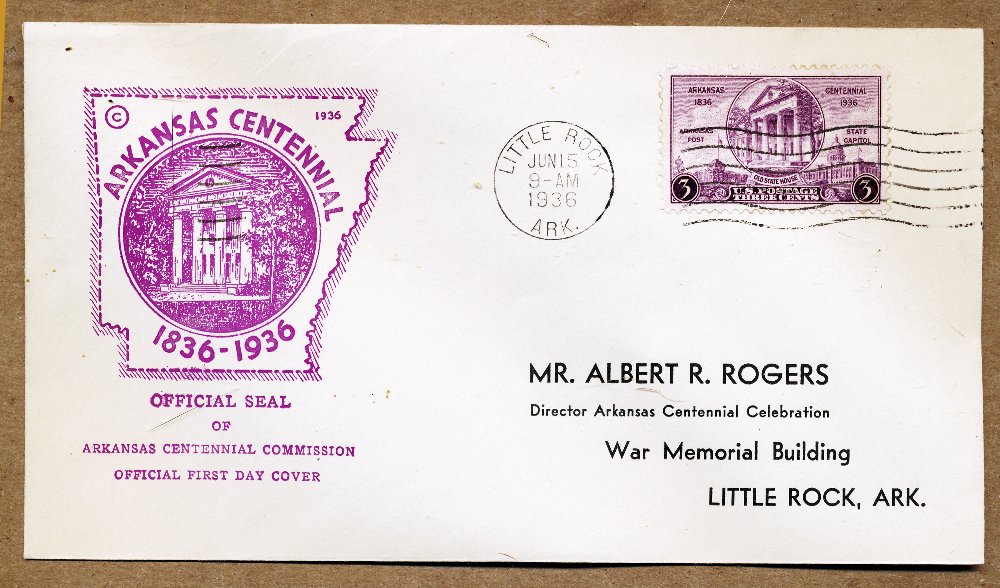 Commems-Collection-Classic:-1936-Arkansas-Statehood-Centennial---Philatelic-Tie-Ins