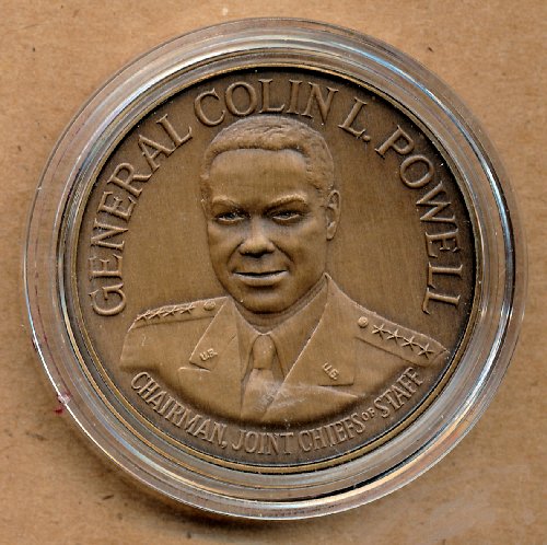 Commems-Collection-Medals:-Gen.-Colin-Powell-/-Persian-Gulf-Veterans-Set