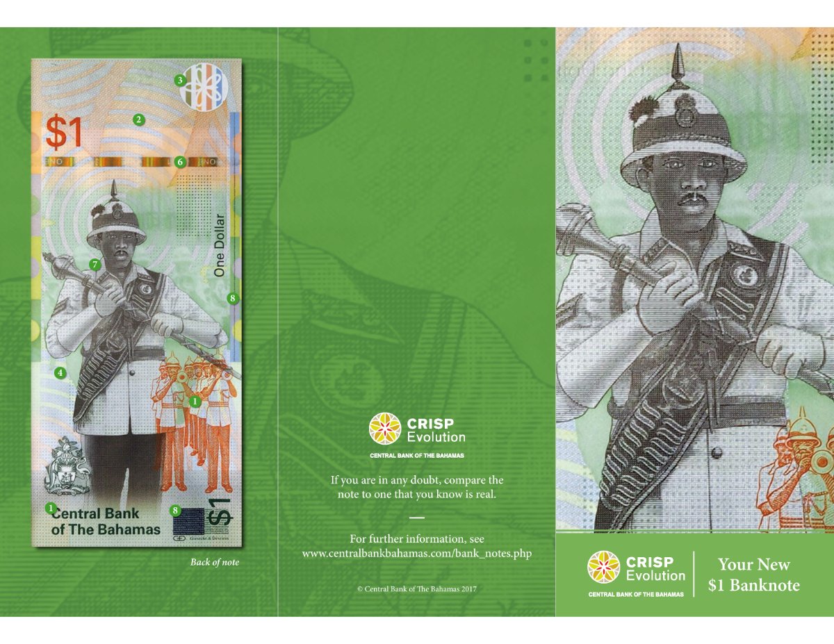 Commems-Collection-Currency:-Bahamas-$1-Notes