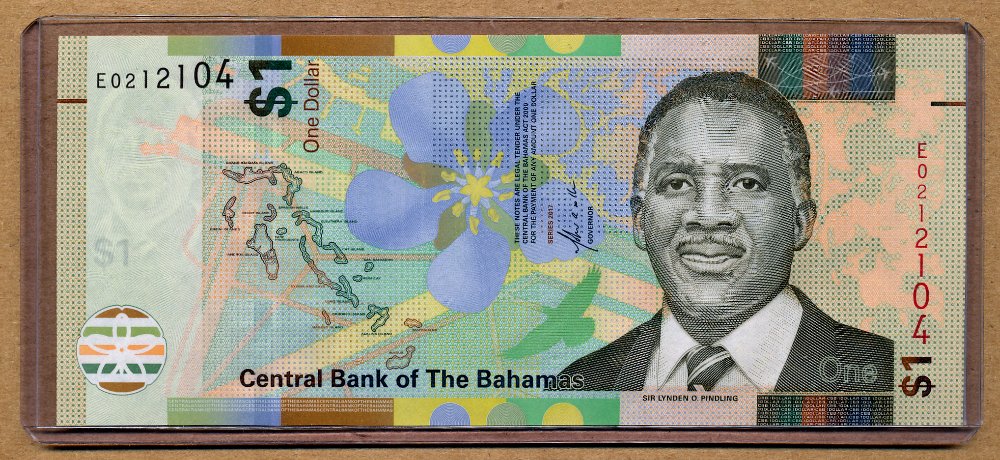 Commems-Collection-Currency:-Bahamas-$1-Notes