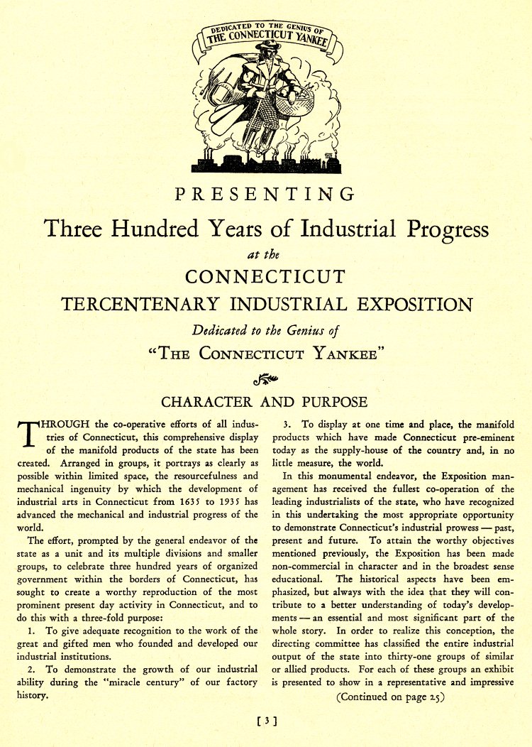 Commems-Collection-Classic:-1935-Connecticut-Tercentenary---Industrial-Exposition