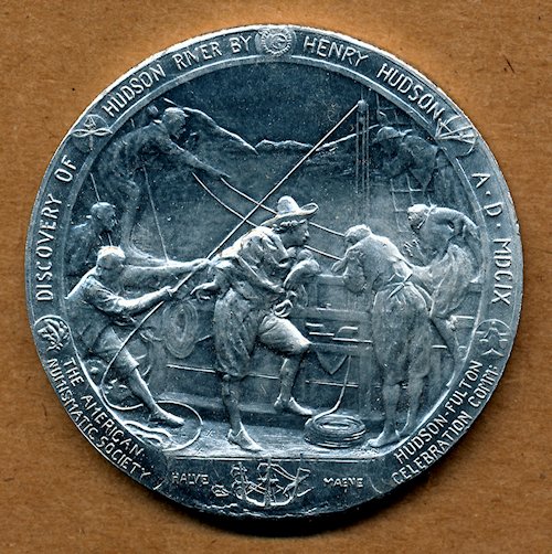 Commems-Collection-Modern:-2009-Henry-Hudson-And-Manhattan-Island