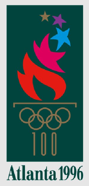 Commems-Collection-Modern:-1996-Atlanta-Olympics-High-Jump-Dollar