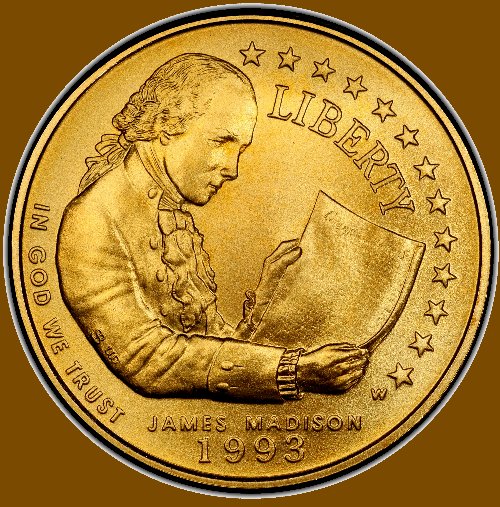 Commems-Collection-Modern:-1993-James-Madison-Bill-Of-Rights---Part-II---The-Coins