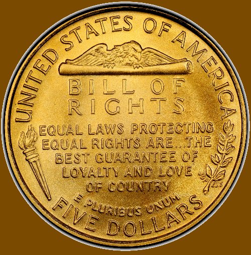 Commems-Collection-Modern:-1993-James-Madison-Bill-Of-Rights---Part-II---The-Coins