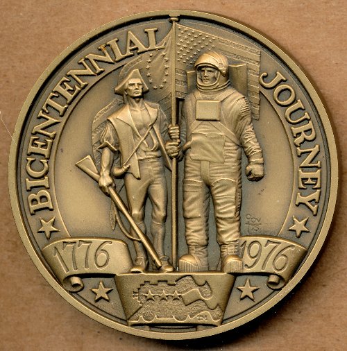 Commems-Collection-Medals:-1975-76-American-Freedom-Train