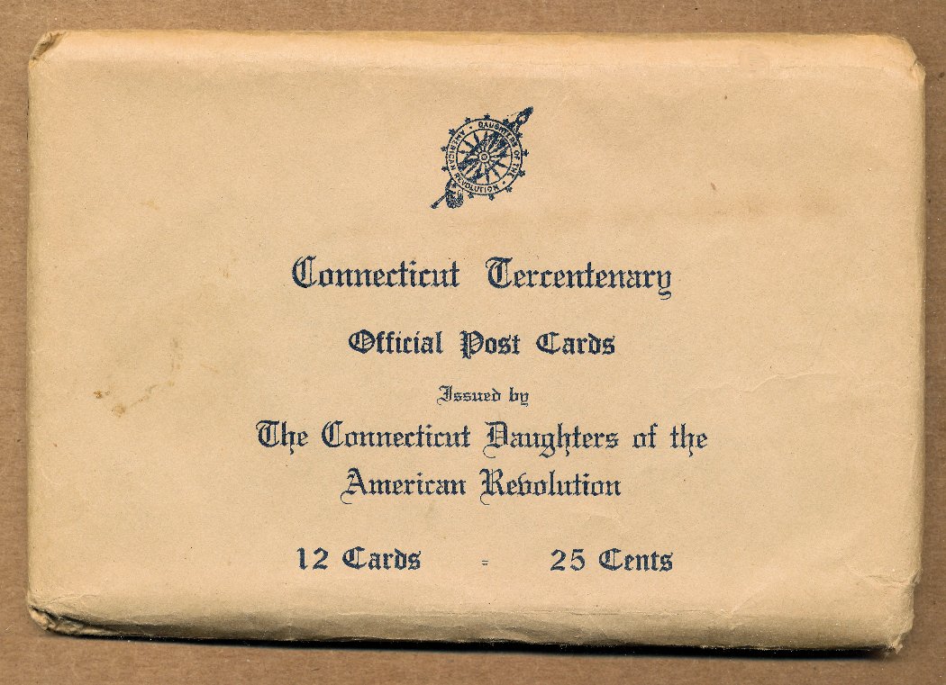 Commems-Collection-Classic:-1935-Connecticut-Tercentenary---Official-Postcards