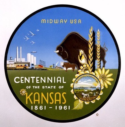 Commems-Collection-Medals:-1961-Kansas-Statehood-Centennial