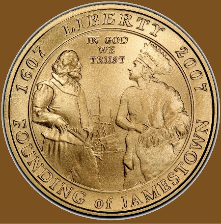 Commems-Collection-Modern:-2007-Jamestown-400th-Anniversary---Part-III-/-The-Coins