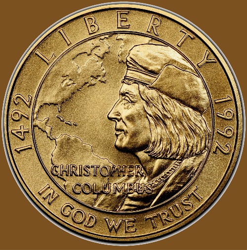 Columbus-Day-Post-Your-Coin/Banknote-Feauturing-Columbus