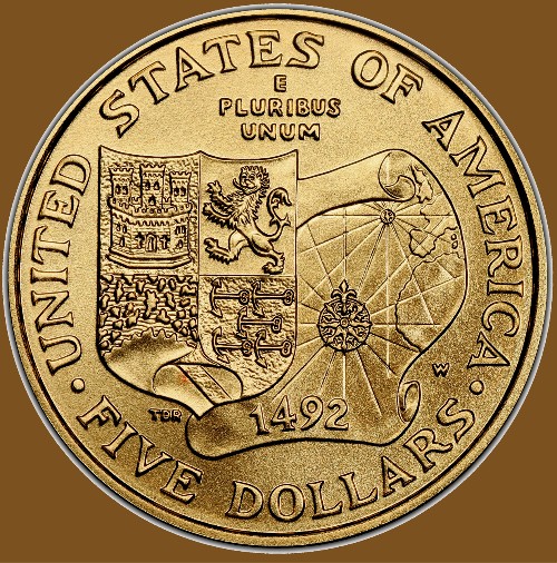 Columbus-Day-Post-Your-Coin/Banknote-Feauturing-Columbus