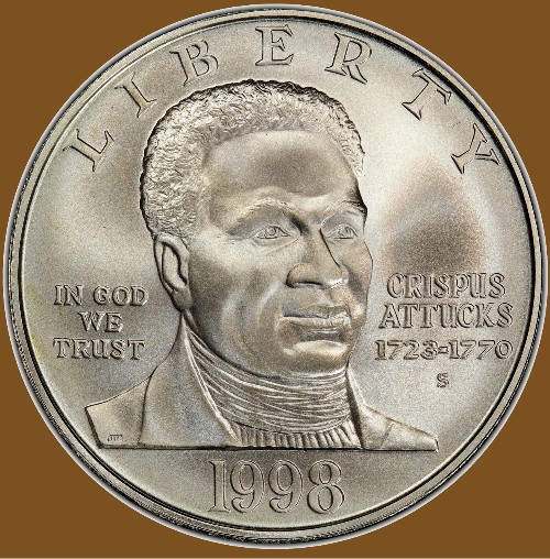 Commems-Collection-Modern:-1998-Black-Revolutionary-War-Patriots---Young-Collectors-Edition
