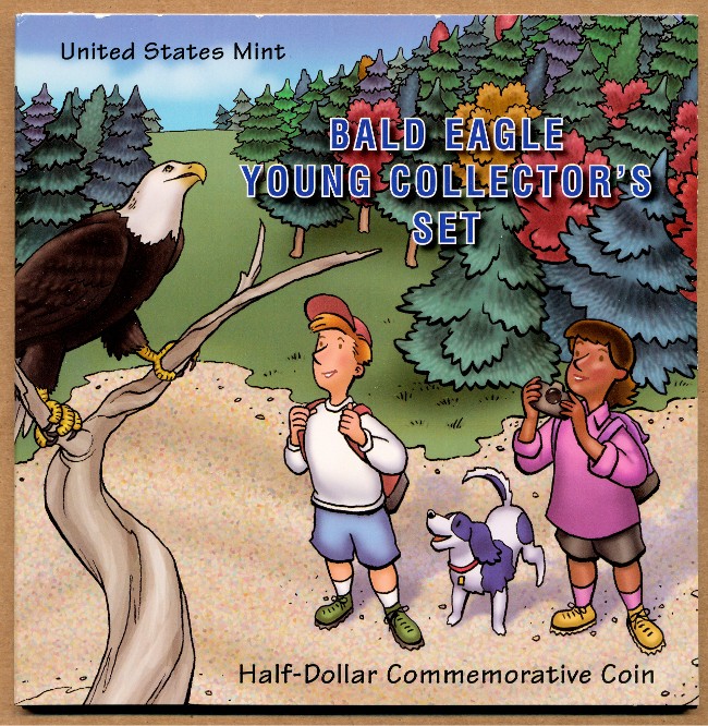 Commems-Collection-Modern:-2008-Bald-Eagle-Recovery---Young-Collector's-Set