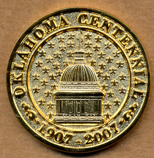 Commems-Collection-Medals:-2002-Oklahoma-Capitol-Dome-Dedication