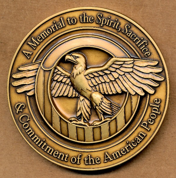 Commems-Collection-Medals:-World-War-II-National-Memorial---Washington,-DC