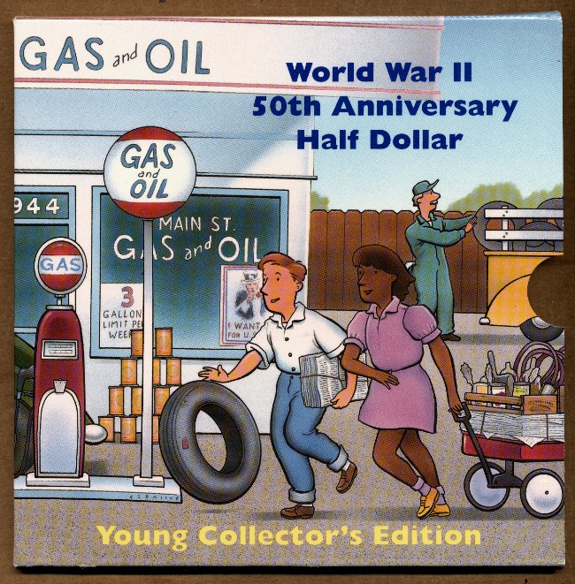Commems-Collection-Modern:-1993-World-War-II-Young-Collectors-Set