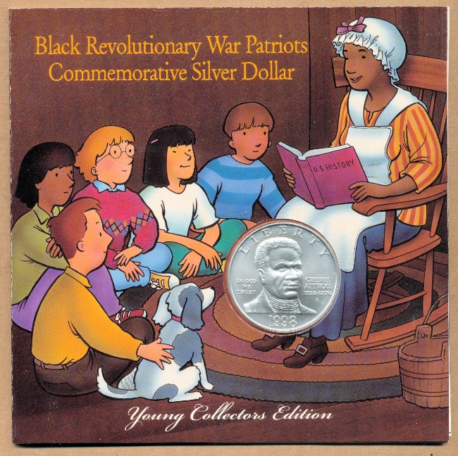 Commems-Collection-Modern:-1998-Black-Revolutionary-War-Patriots---Young-Collectors-Edition