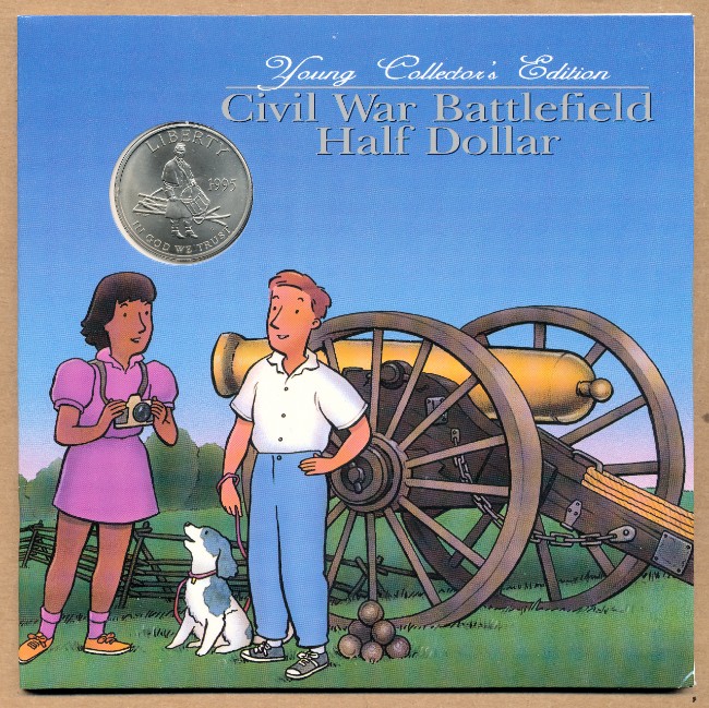 Commems-Collection-Modern:-1995-Civil-War-Battlefields---Young-Collector's-Edition
