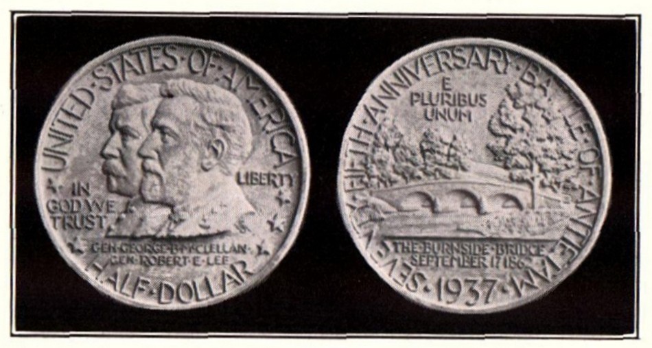 Commems-Collection-Classic:-1937-Battle-Of-Antietam-75th-Anniversary---Models-Vs.-Coins