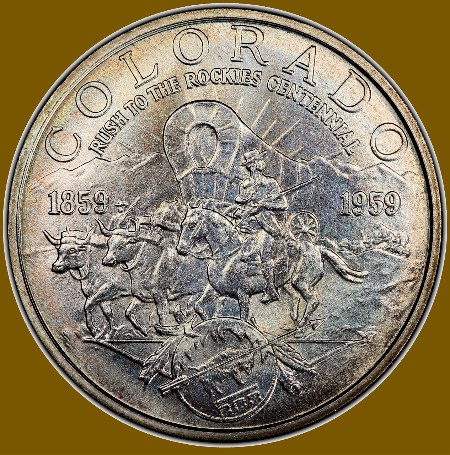 Commems-Collection-Classic:-1959-Colorado-Settlement-Centennial---Air-Force-Academy-Establishment
